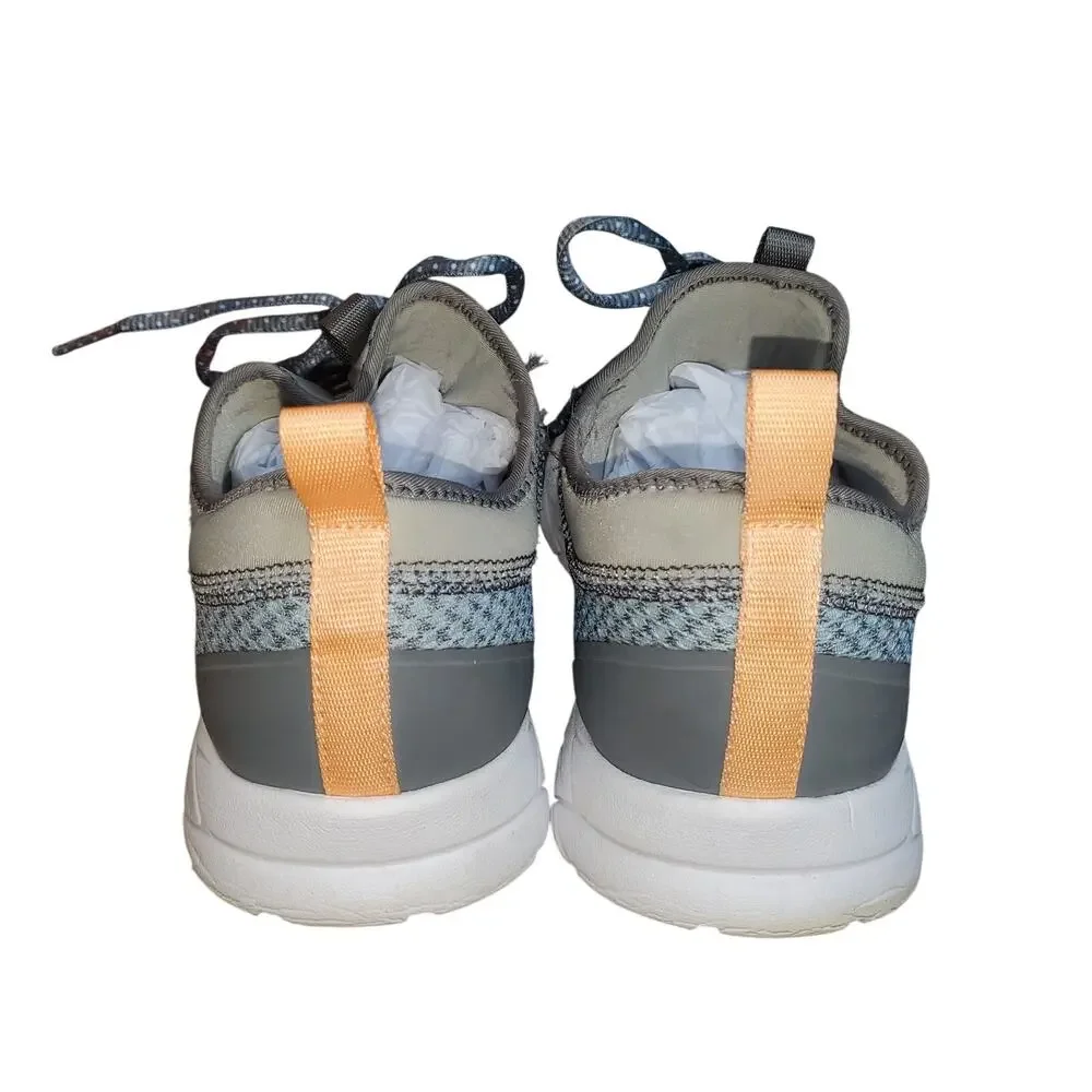 Vionic Alma Women’s 9.5 Blue Gray Cotton Textile Mesh Walking Shoes Orthotic